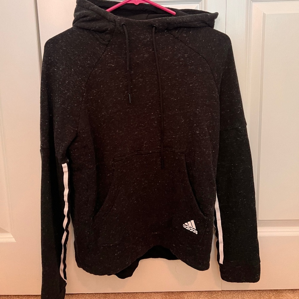 Adidas Dark Grey Hoodie M